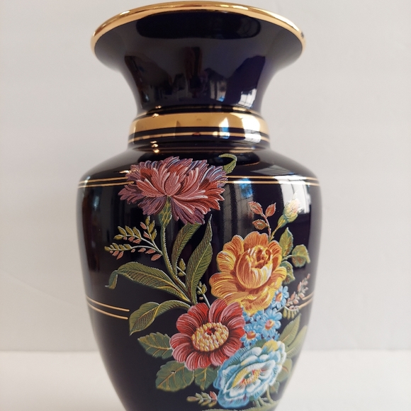 Greek Cobalt Blue Vase - Picture 2 of 11